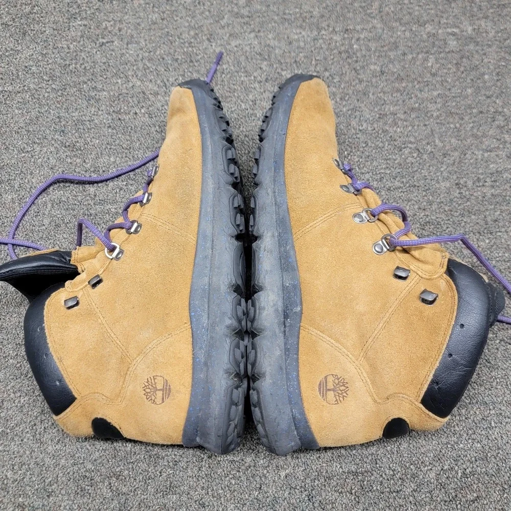Timberland Boots Mens 13 (EU 47.5) Brown Nubuck SensorFlex Chukka Lace Up Hiking